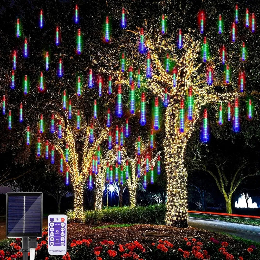 Outdoor LED Meteor-Shower Halloween Lights