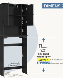 Drawer-equipped Toilet Above Storage Rack, Bathroom Toilet And Towel Storage Rack, Standalone Toilet Stand