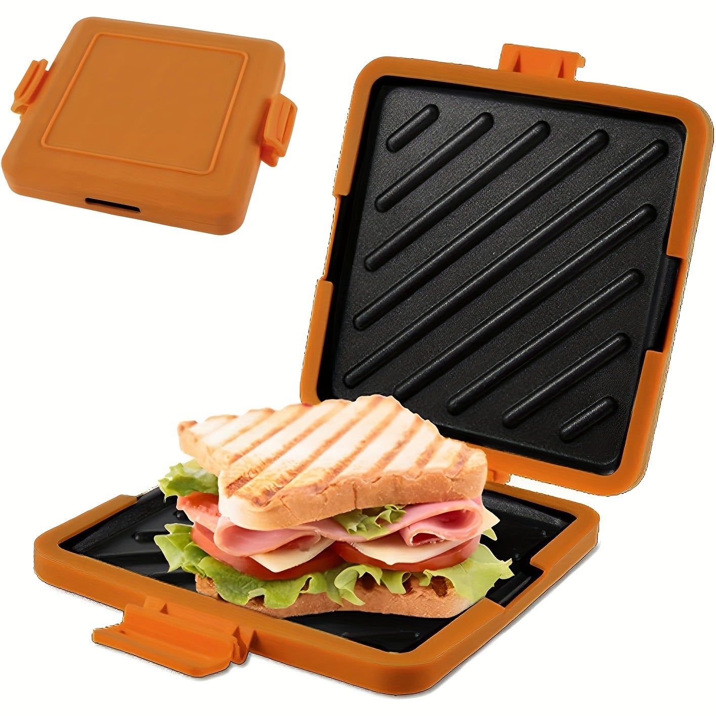 Microwave Toasting Rack – Portable High-Heat Bread Warmer & Reheater