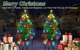 Solar Christmas Tree Lights For 2 Pcs - CJDS - CC