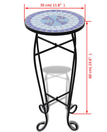 side table mosaic and   side table mosaic and