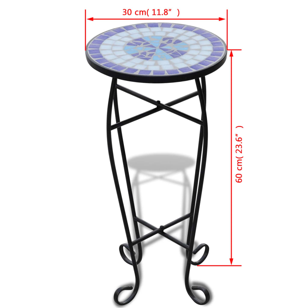 side table mosaic and   side table mosaic and