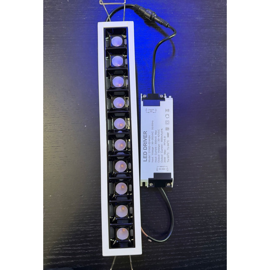 Led Grilled Light 22W WW 10 module KVO
