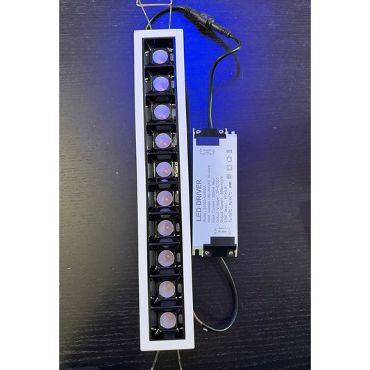 Led Grilled Light 22W WW 10 module KVO