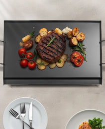 24x16 In Flat Top Griddle Carbon Steel Universal BBQ Grill Pan Cookware