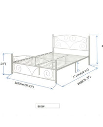 FULL METAL BED