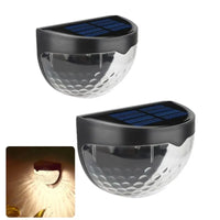 LED Solar Light Outdoor Wall Lamps Energy Garden Lamps Waterproof Solar Fence Lamp Christmas Decoration Festoon Led Light
