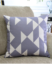 Nordic Color Geometric Throw Pillows