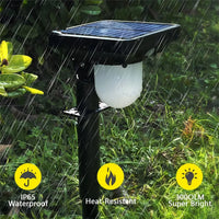 1-4PC Solar Landscape Spotlights Garden Motion Sensor Pathway Lights 3 Modes Waterproof Wall Lamp Patio Lawn Walkway Decor