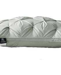 A Pair Of Feather Pillows And White Goose Single Neck Guards