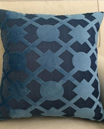 Home Decorative Sofa Throw Pillows Flannel Cushion Cover