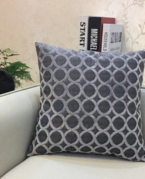 Home Decorative Sofa Throw Pillows Flannel Cushion Cover