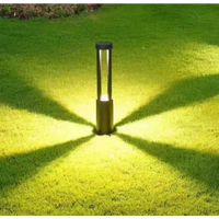 Modern LED Bollard Lawn Light, Waterproof Outdoor Post Pathway Lamp, Aluminum Garden Landscape Light for Yard Walkway Decoration