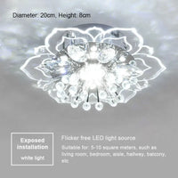 Modern LED Ceiling Light Crystal Ceiling Lamp Bedroom Chandelier Indoor Lighting For Living Room Home Decoration Led Chandelier
