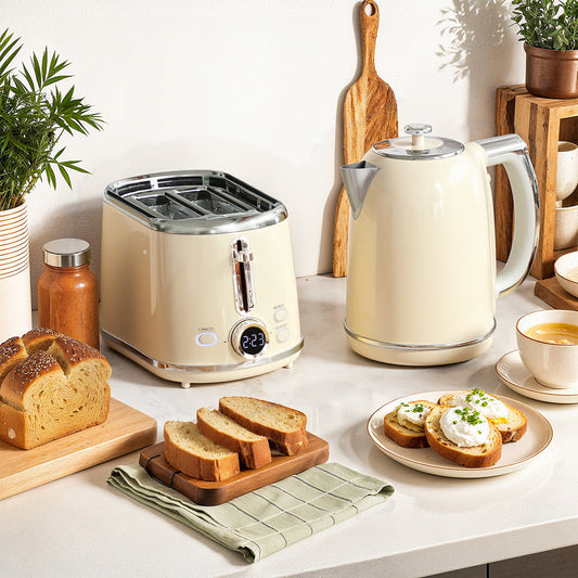 Precision Temperature Kettle & 2-Slice Toaster Set