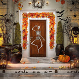 Simulation Maple Leaf Light String Thanksgiving Halloween Room Decoration Arrangement Battery Box - CJDS - FC