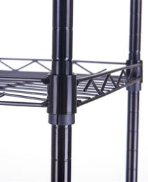 4-Tier Wire Shelving Unit Metal Storage Rack