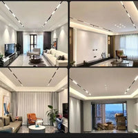 S20 Led Magnetic Track Light Linear DC48V 12W Aluminum Alloy Material No Main Light Home Lighting Ceiling Lamp