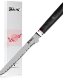 Qulajoy VG10 Chef Knife, Japanese 10Cr15MoV Steel Chefs Knives, Slicing Knife For Meat Vegetable