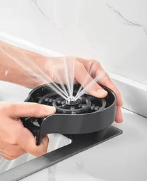 Two-piece Kitchen Sink Faucet Cup Flusher, Automatic Sink Flusher, Sink Sprayer With Kitchen Sink Hose, The Perfect Kitchen Sink Accessory To Upgrade Your Kitchen Sink With High Pressure Cup Washer An