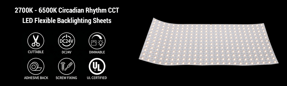 Long Roll CCT LED flexible sheet 24v - 48Wm -IP20 - CCT By meter