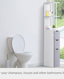 54" Tall Bathroom Storage Cabinet