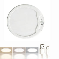 Motion Sensor LED Ceiling Light Remote Control Dimmable Body Sensor Light Automatic Rechargeable Motion Activated Light Closet