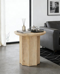 Drink Table,Round Side Table,Elegant End Table