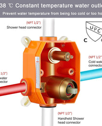 Metal Shower Faucets