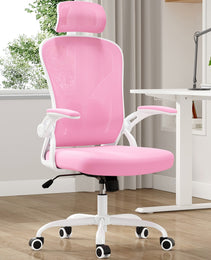 Ergonomic Office Chair, Home Office Desk Chair With Headrest, High Back Computer Chair With Armrests And Adjustable Lumbar Support For Home Office Study Room, Black