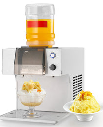 Snowflake Ice Machine, 88LBS/24H Snowflake Ice Maker, Ice-Shaver Machine With Stainless Steel Blade, Electric Snow Cone Maker With 0.48 Gal Tank, 90S Fast Pre-Cooling, For Home & Small Gathering