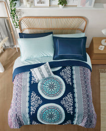 Queen Boho Comforter Set With Bed Sheets