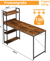 Side Frame Fixed Table