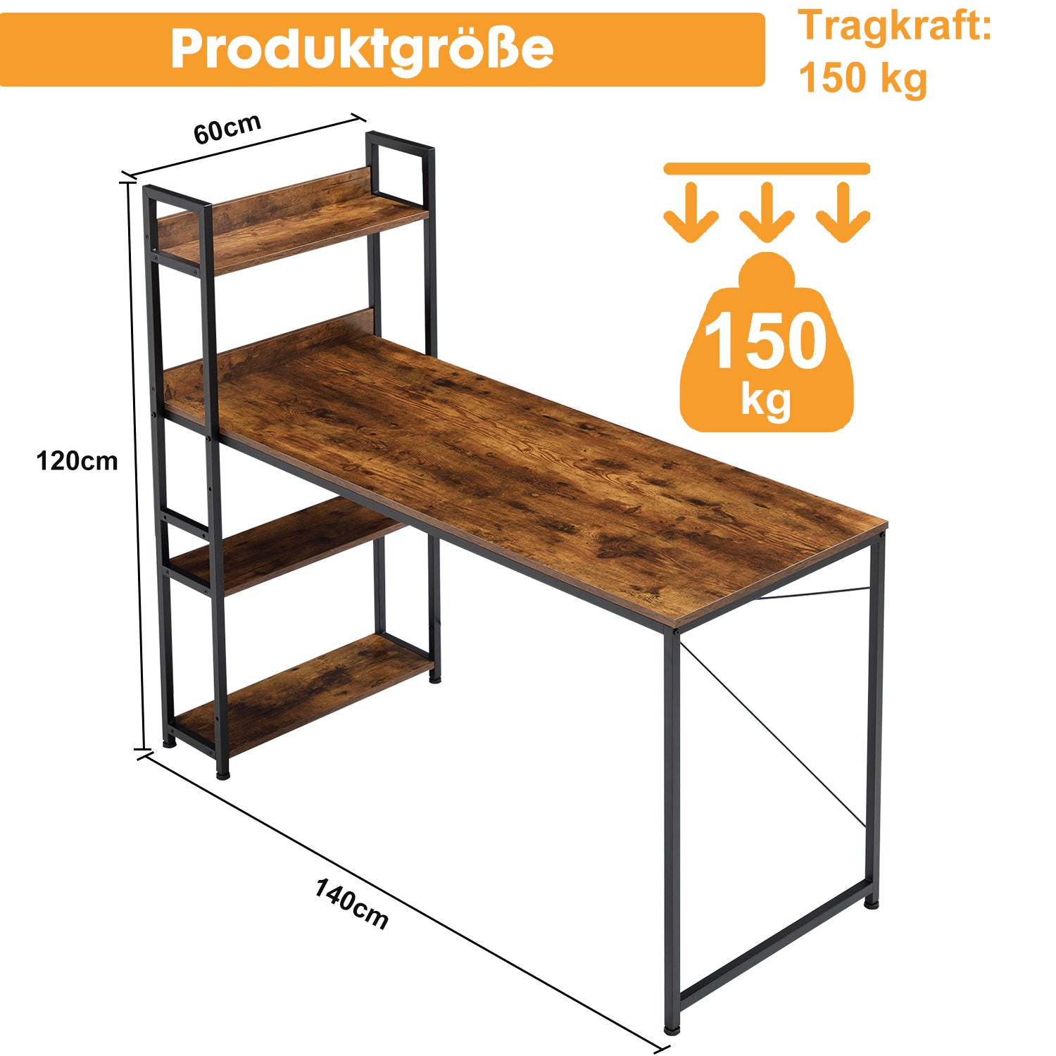 Side Frame Fixed Table