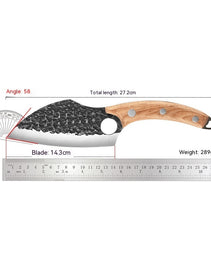 Forged High Carbon Steel Outdoor Bending Knife