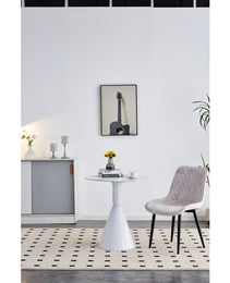White Coffee Table, Simple Modern Negotiation Table, Balcony Dining Table