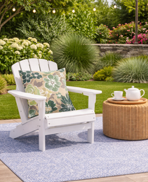 2 Pack Outdoor Throw Pillows, Waterproof & Fade-Resistant Patio Cushions For Garden, Porch, Poolside Furniture - Soft & Comfortable Decorative Pillow Covers 18x18 Inch, Magpie Fabrics