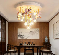 Simplicity Modern   Fantasy Princess Cute Horse LED Home Ceiling Lights Art Creative Lamps for Living Room Decoration Chandelier