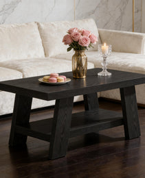 Ample Storage Coffee Table,2-tier Center Table,Chating Table