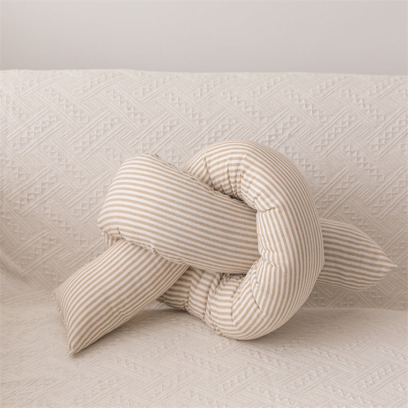 Cotton And Linen Striped Cushion Seriescoordinating Throw Pillows For Your Home Sofa