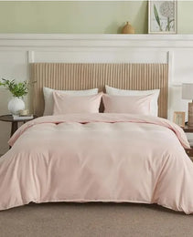 Serta Simply Clean Solid Duvet Cover Twin