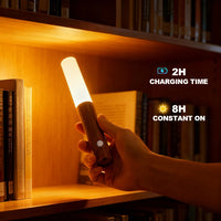 1pc Intelligent Human Body Induction Night Light, LED Rechargeable Corridor Cabinet Wall Light, Household Toilet Wall Induction