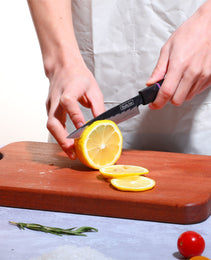 Qulajoy 8 Inch Japanese Chef Knife, Professional Hand Forged High Carbon Steel Kitchen Chef Knife,Cooking Knife With Ebony Handle