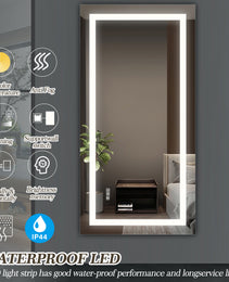 Same As W134070942-L4004 72 X 36  LED Mirror Light Bathroom,anti-Fog - Dimming Led Bathroom Vanity Mirror