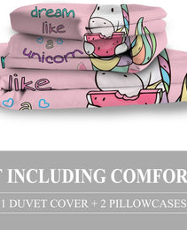 3pieces Watermelon Duvet Cover Set For Comforter Bedding Queen Size