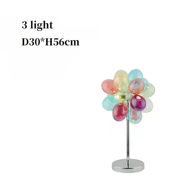 Colored Glass Ball Bubble Chandelier Balloon Kids Chandelier Nordic Design Living Room Bedroom Home Decor Pendant Light Lustre