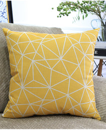 Nordic Color Geometric Throw Pillows