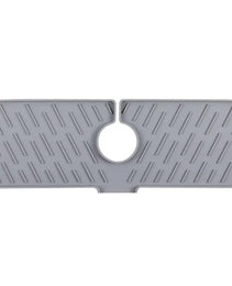 Silicone Faucet Mat Kitchen Sink Splash Guard Drain Mat Drying Pad