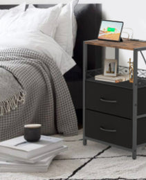 Bedside With Drawers Coffee Side Table