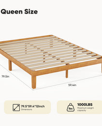 Full-size Wooden Bed Frame